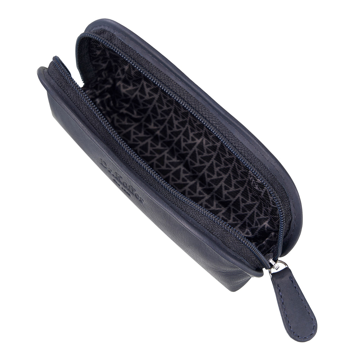 Очечник Dr.Koffer из натуральной кожи синий