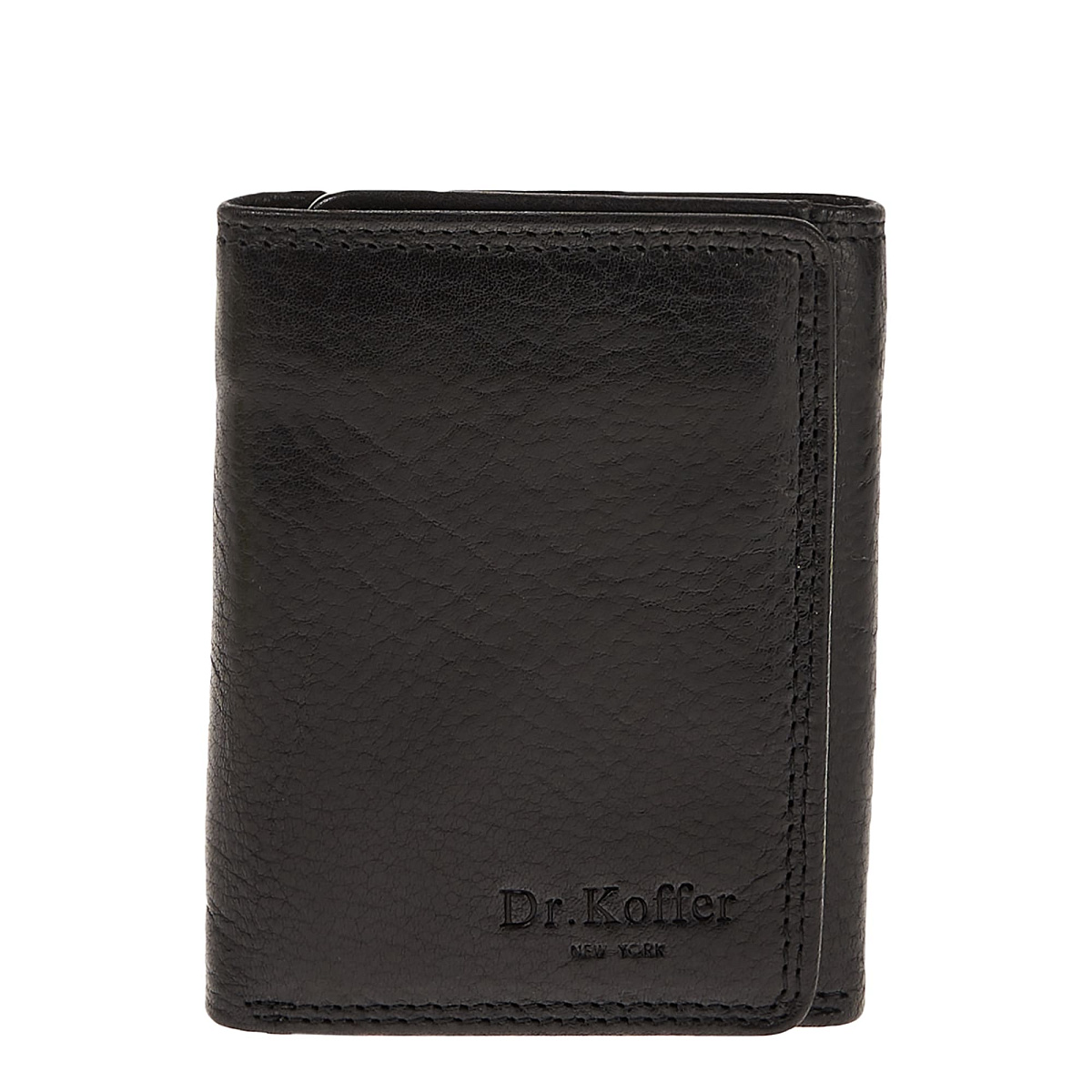 Портмоне Dr.Koffer из натуральной кожи черное