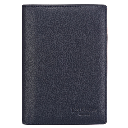 Обложка для паспорта/автодок из натуральной кожи Dr. Koffer