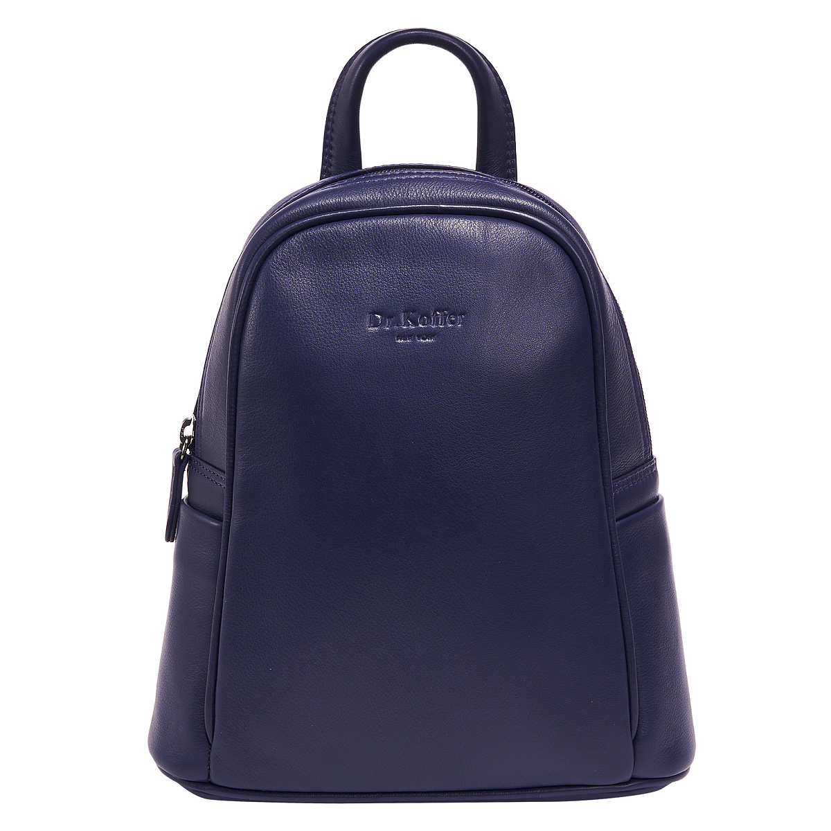 Рюкзак Dr.Koffer из натуральной кожи синий