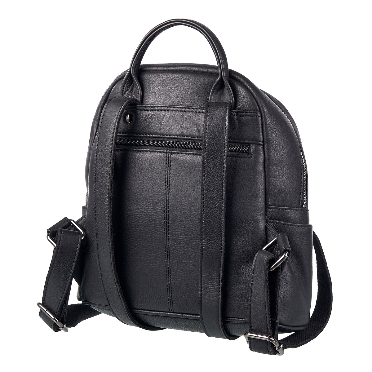 Рюкзак Dr.Koffer из натуральной кожи черный