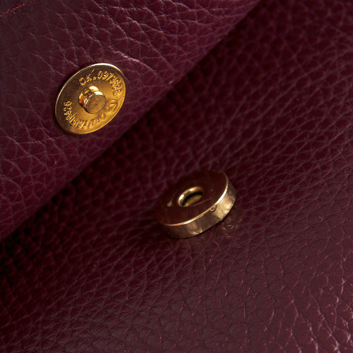 Женская сумка Dr. Koffer из натуральной кожи бордовая