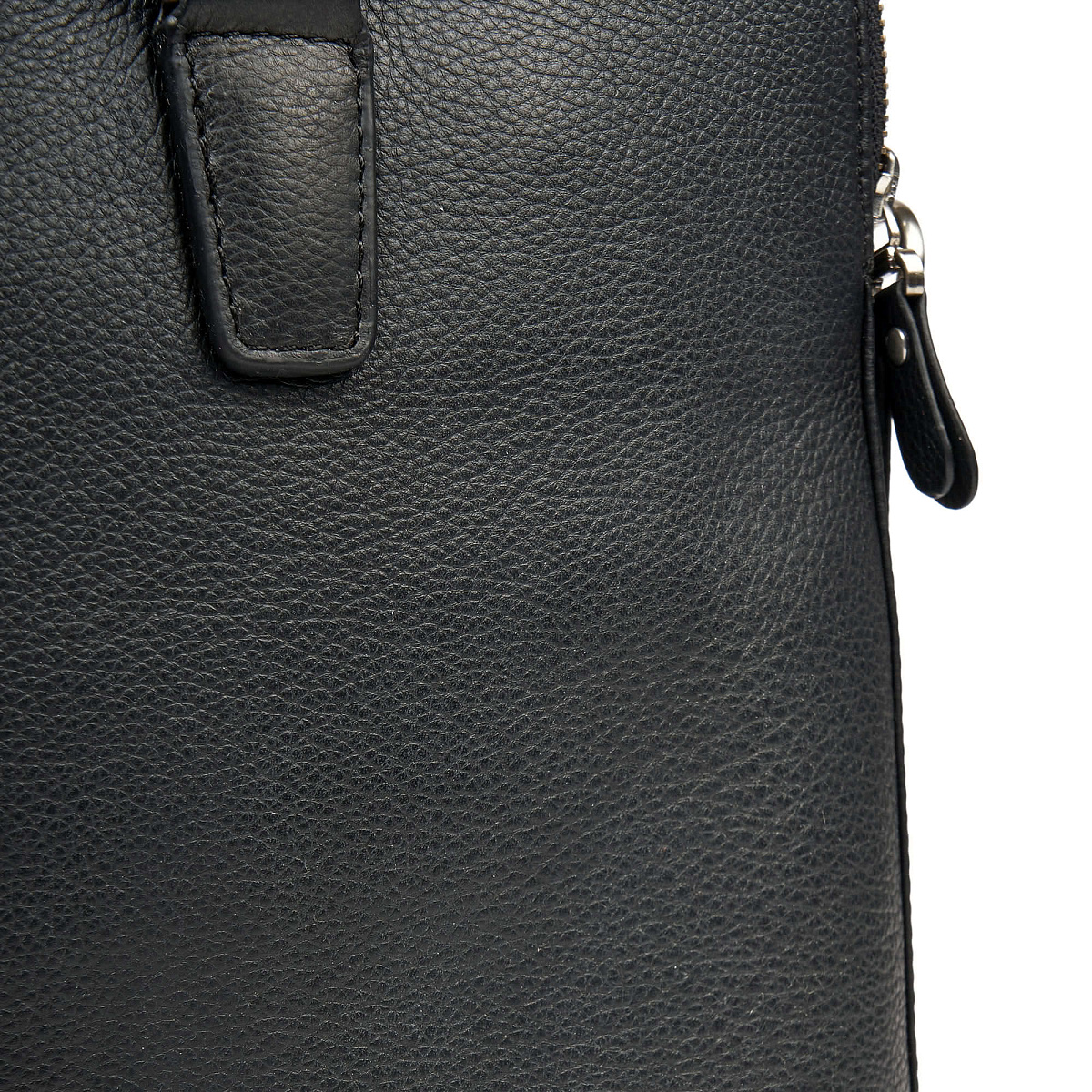 Портфель Dr.Koffer из натуральной кожи черный