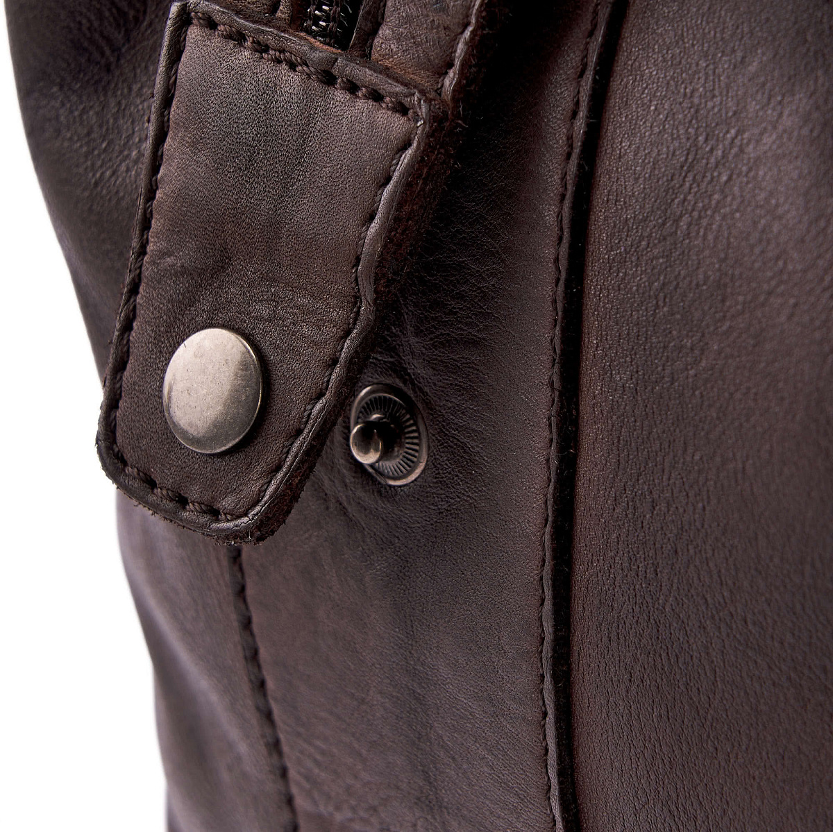 Сумка дорожная Dr.Koffer из натуральной кожи коричневая