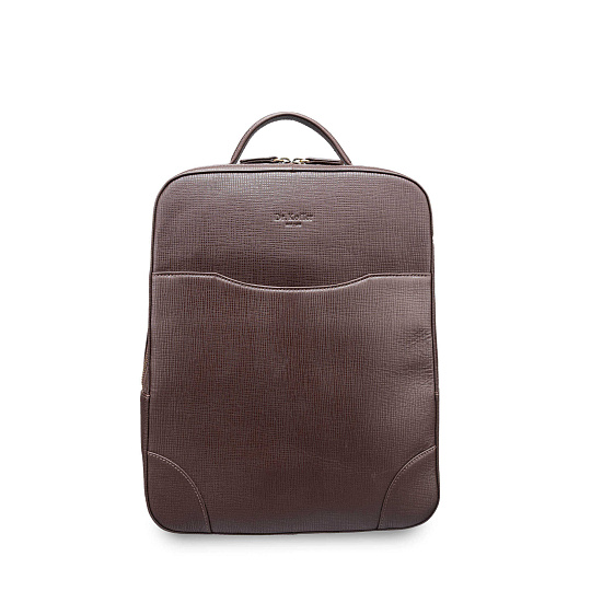 Рюкзак Dr.Koffer из натуральной кожи красный