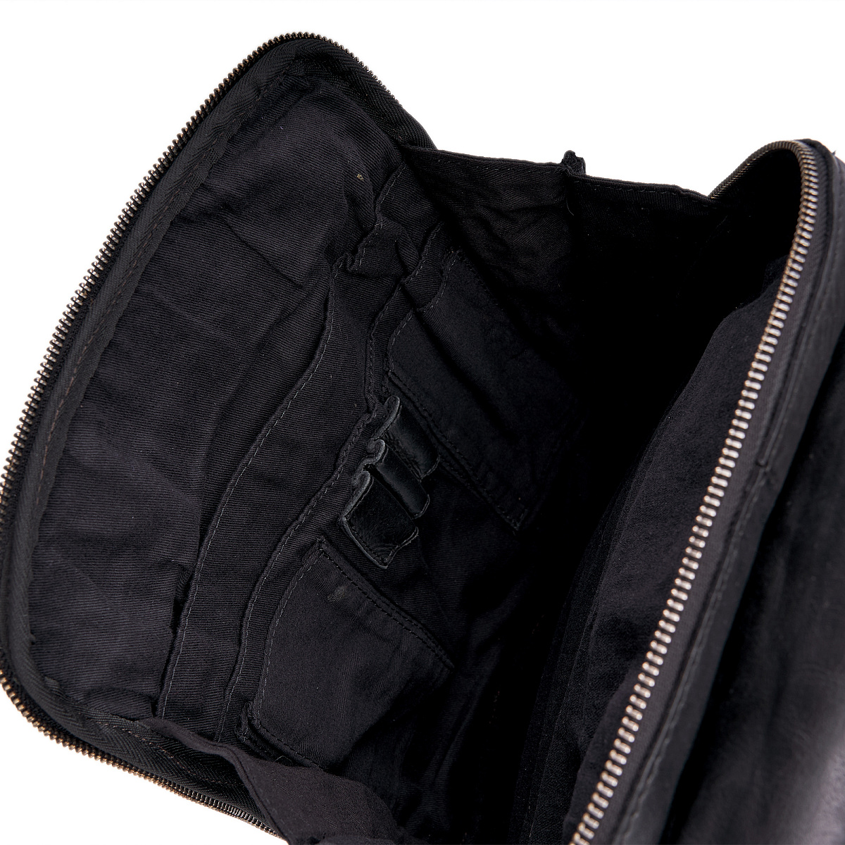 Рюкзак Dr.Koffer из натуральной кожи черный