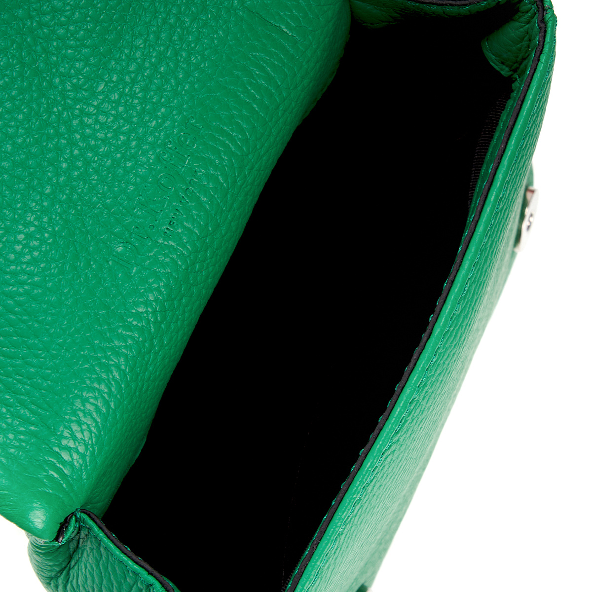 Женская сумка Dr. Koffer из натуральной кожи зеленая