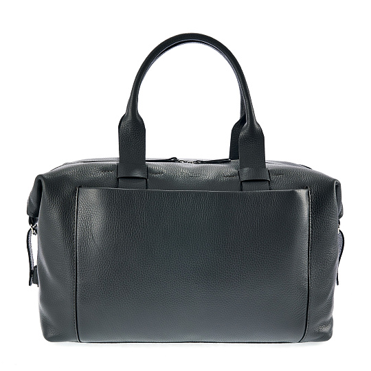 Сумка дорожная Dr. Koffer из натуральной кожи синяя