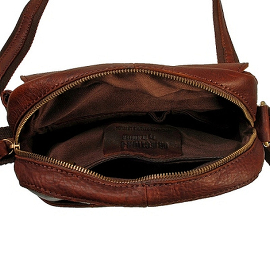 Молодежная темно-коричневая сумка Dr.Koffer 610262-21-09