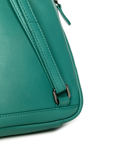 Рюкзак Dr.Koffer из натуральной кожи голубой