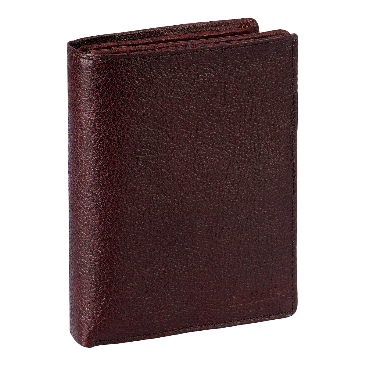 Портмоне Dr.Koffer из натуральной кожи коричневый