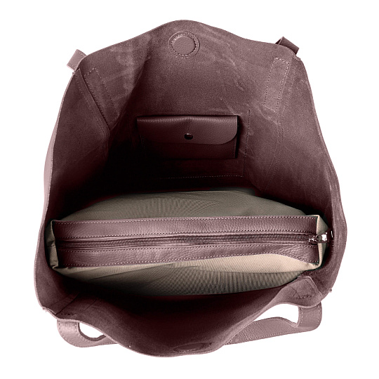 Фиолетовый шоппер Dr.Koffer 5583S-74