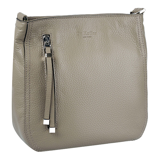 Женская сумка Dr. Koffer из натуральной кожи коричневая