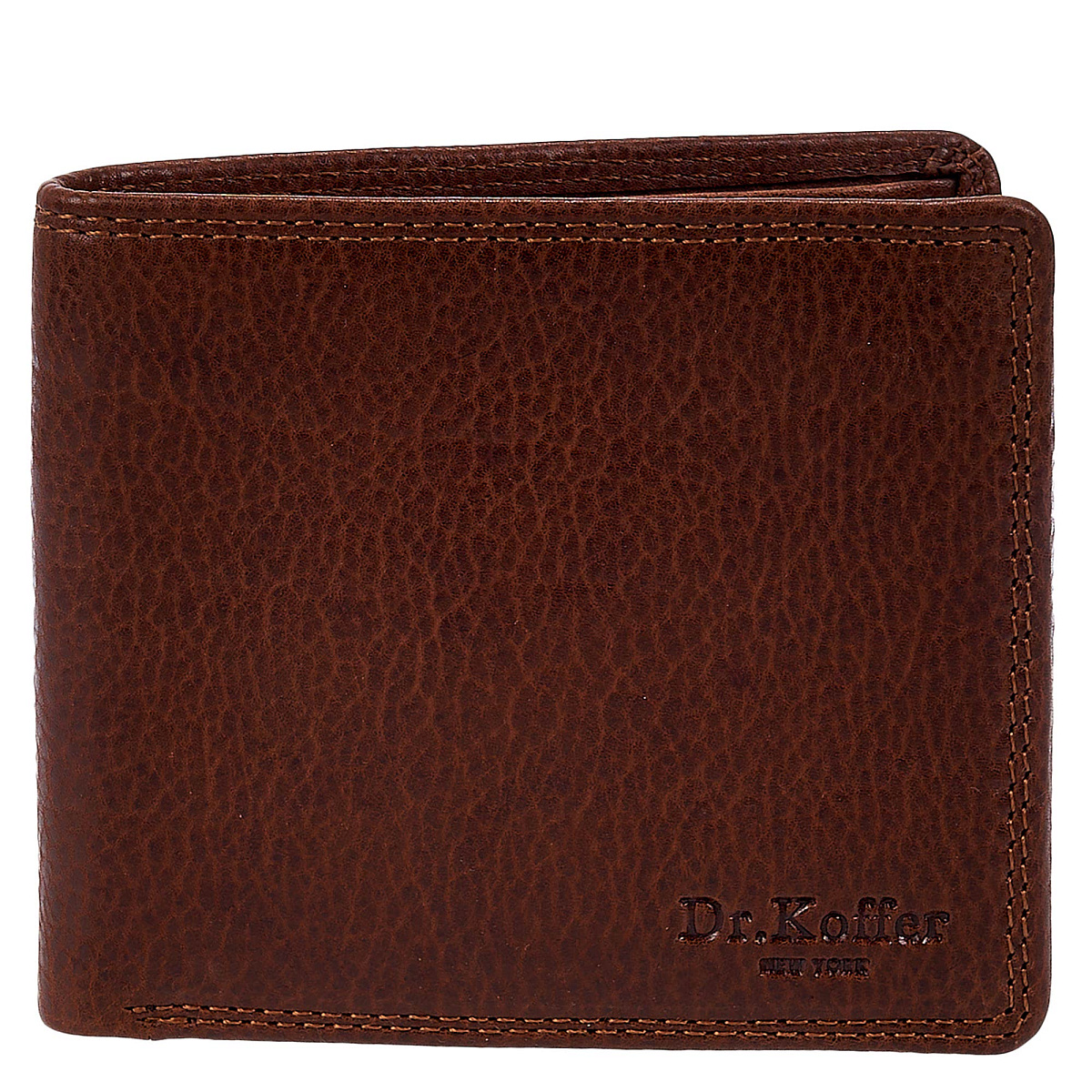 Портмоне Dr.Koffer из натуральной кожи светло-коричневое