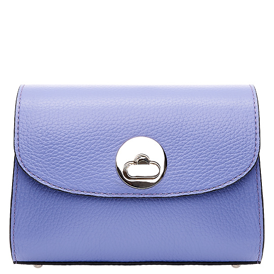 Женская сумка Dr. Koffer из натуральной кожи фиолетовая