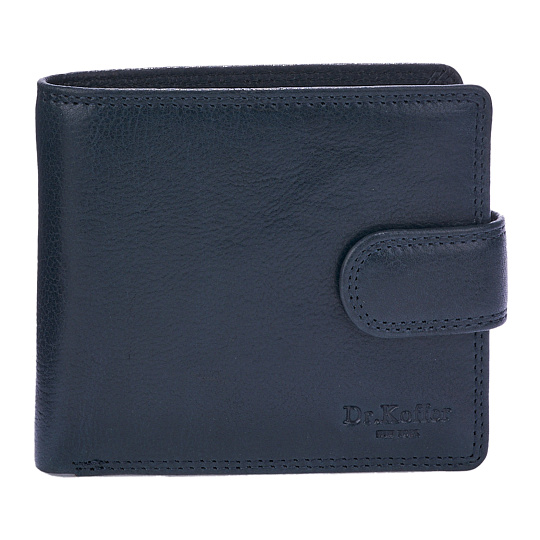 Портмоне Dr.Koffer из натуральной кожи синее