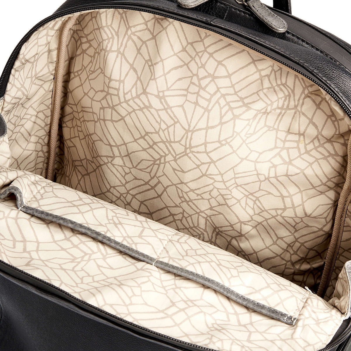 Рюкзак Dr.Koffer из натуральной кожи черный