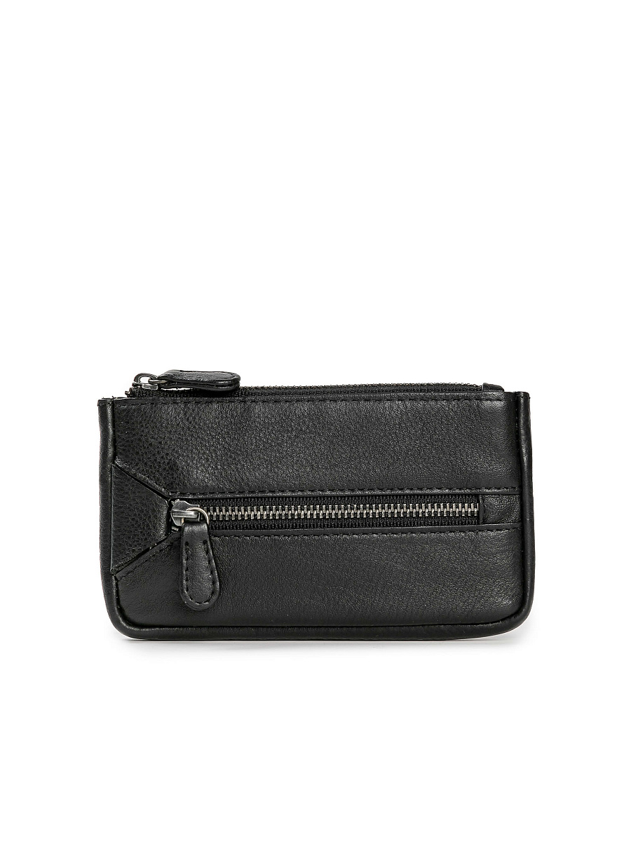 Портмоне Dr.Koffer из натуральной кожи черное