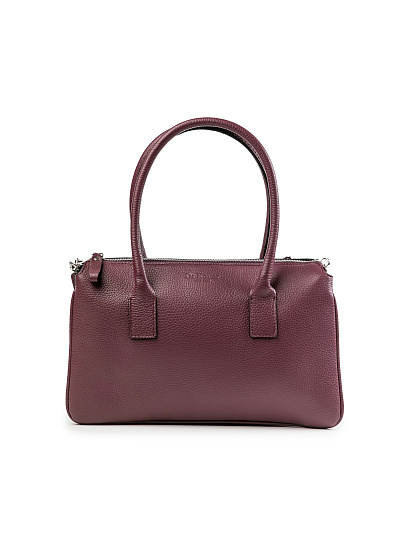 Женская сумка Dr.Koffer из натуральной кожи бордовая