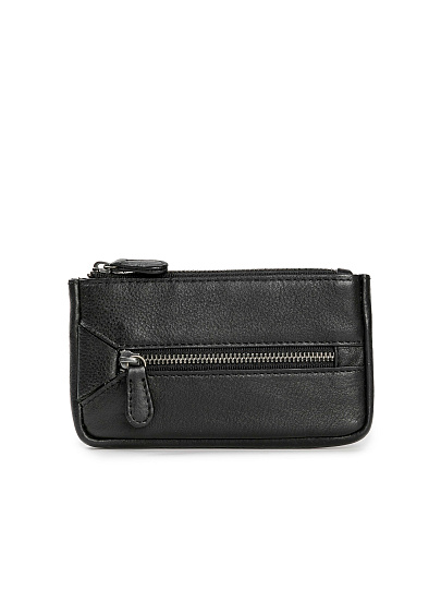 Портмоне Dr.Koffer из натуральной кожи черное