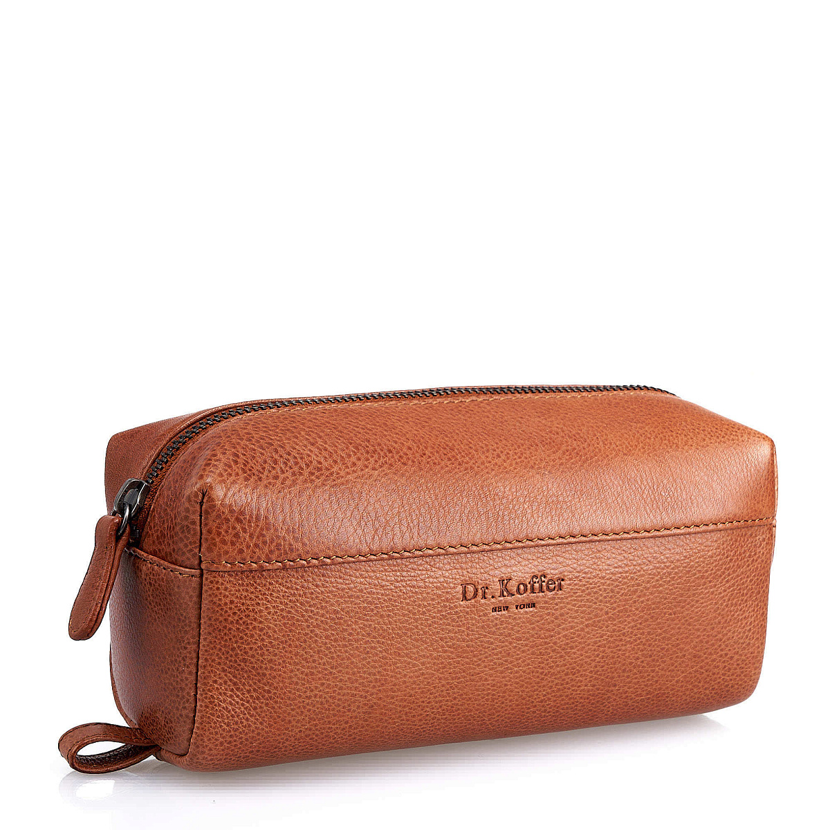 Несессер Dr.Koffer из натуральной кожи коричневый