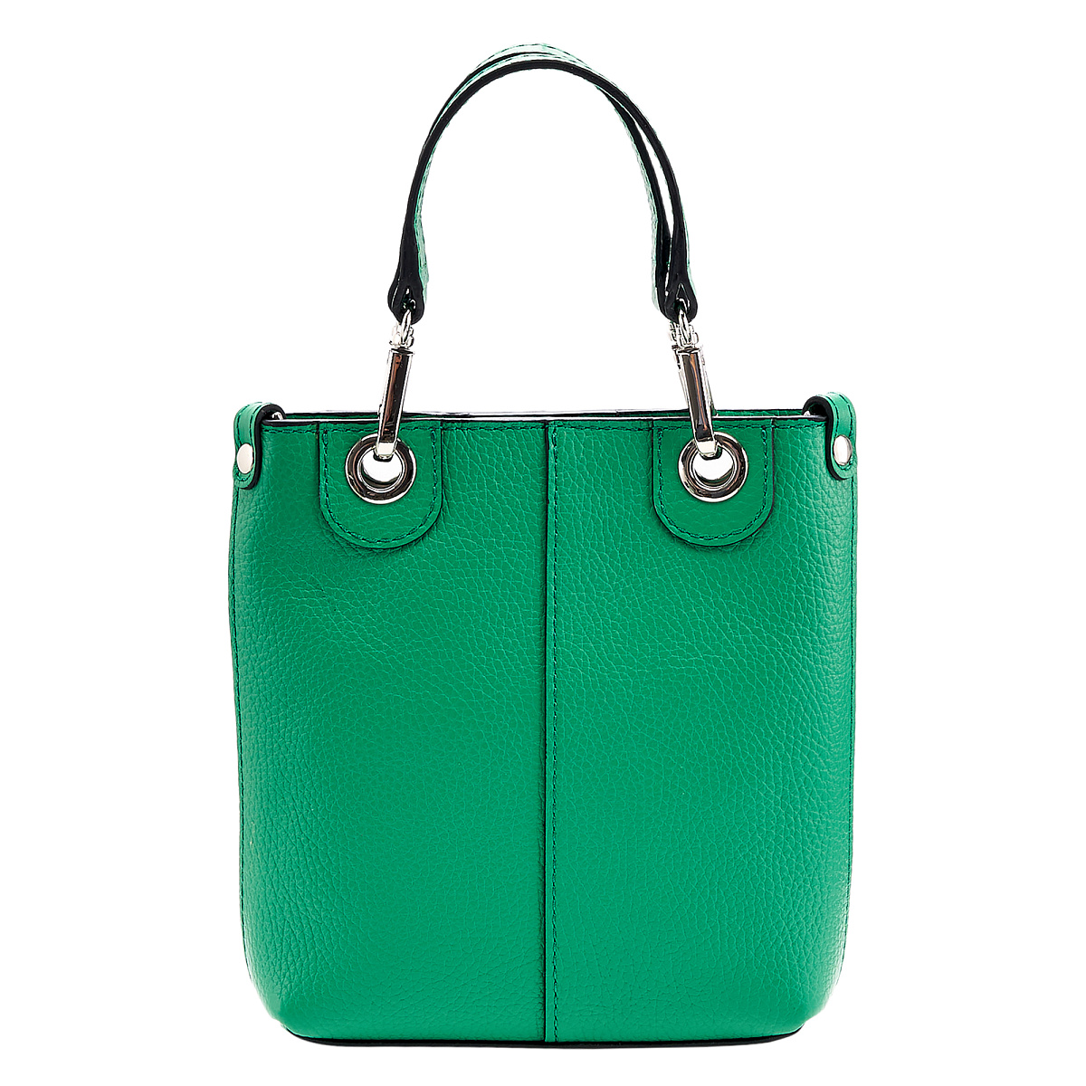 Женская сумка Dr. Koffer из натуральной кожи зеленая