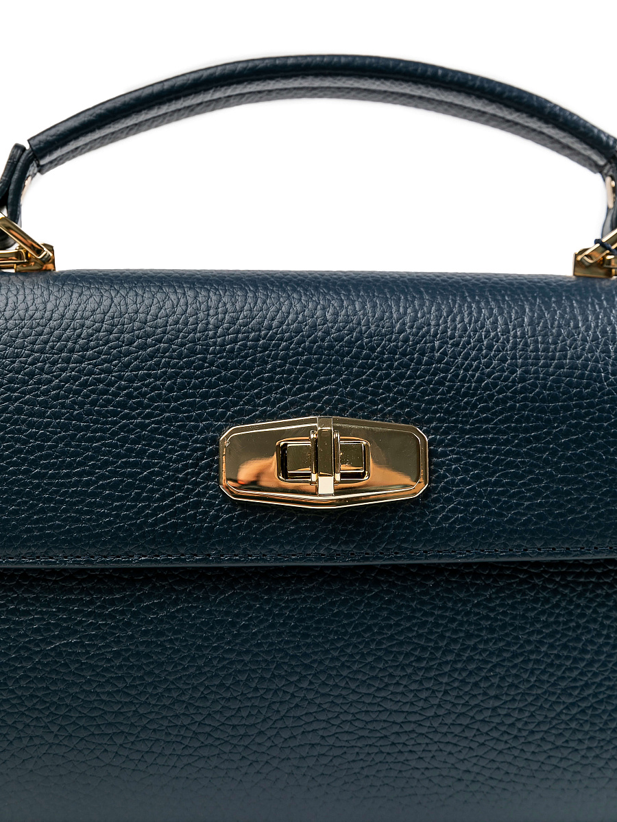 Женская сумка Dr.Koffer из натуральной кожи темно-фиолетовая