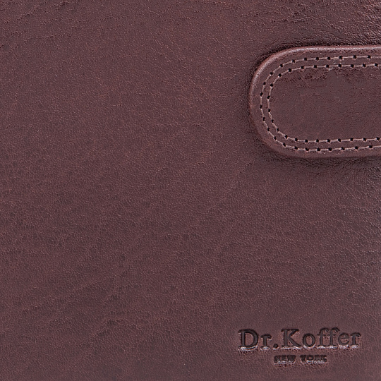 Обложка для паспорта/автодок из натуральной кожи Dr. Koffer