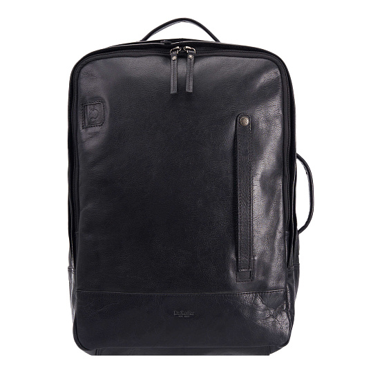 Рюкзак Dr.Koffer из натуральной кожи черный