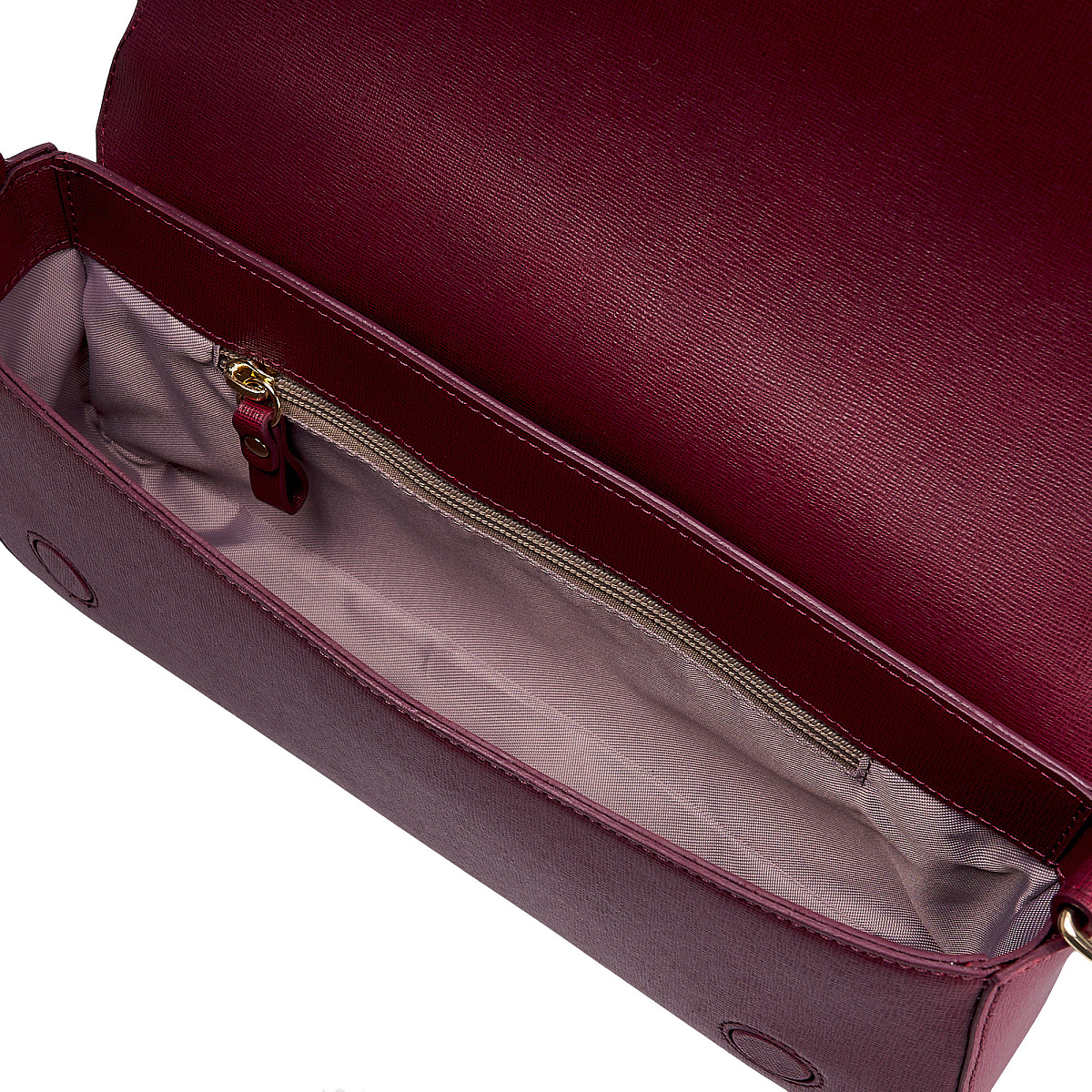 Женская сумка  Dr. Koffer из натуральной кожи бордовая