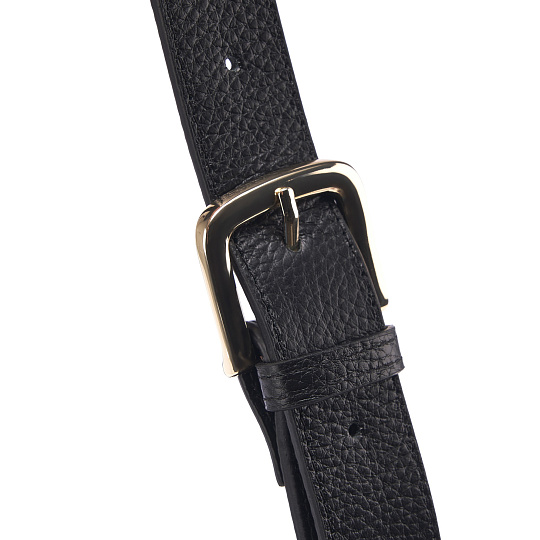 Женская сумка Dr. Koffer из натуральной кожи черная