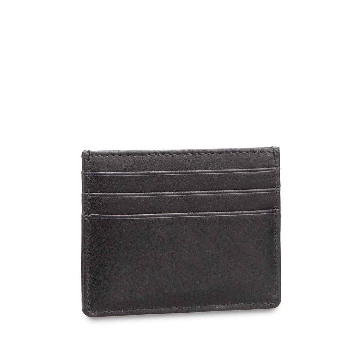 Кредитница Dr.Koffer из натуральной кожи черная