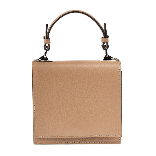 Женская сумка Dr. Koffer из натуральной кожи коричневая