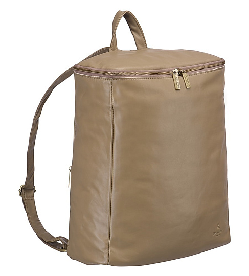 Рюкзак Dr.Koffer из натуральной кожи бежевый