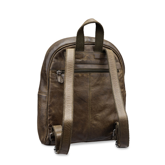 Рюкзак Dr.Koffer из натуральной кожи коричневый