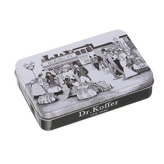 Портмоне Dr.Koffer из натуральной кожи черное