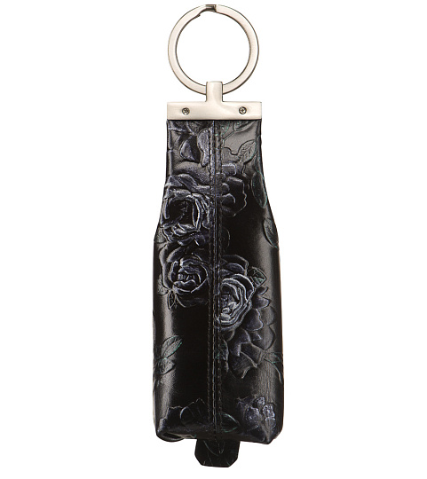 Ключница Dr.Koffer из натуральной кожи черная