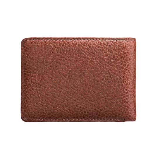 Зажим для денег Dr.Koffer из натуральной кожи коричневый