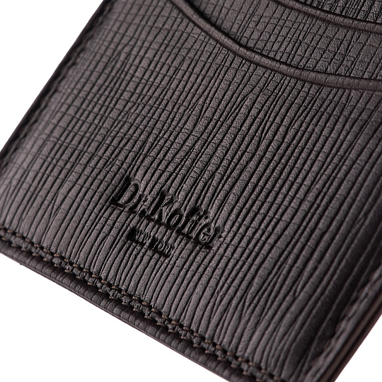 Кредитница Dr.Koffer из натуральной кожи коричневая