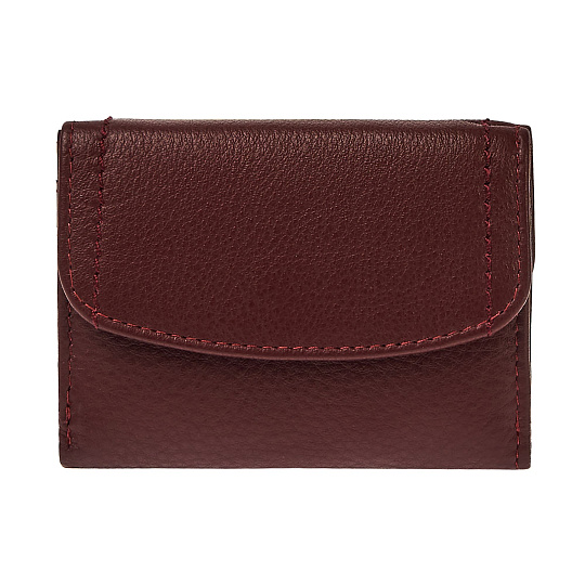 Портмоне Dr.Koffer из натуральной кожи бордовый