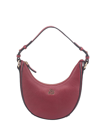 Женская сумка Dr. Koffer из натуральной кожи бордовая