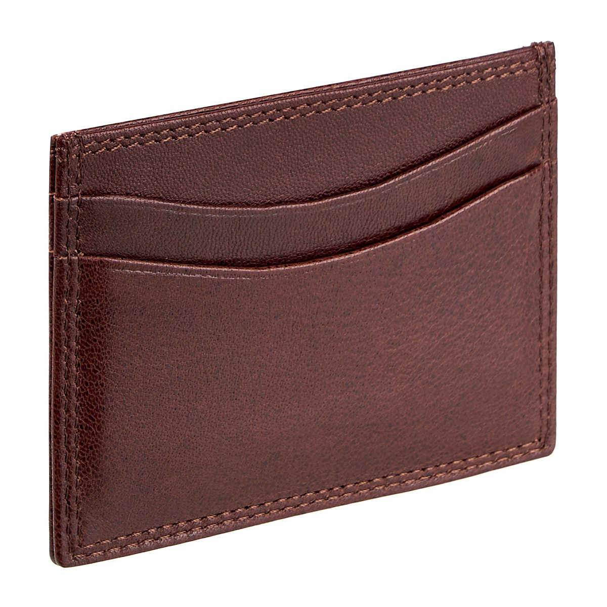 Кредитница Dr.Koffer из натуральной кожи коричневая