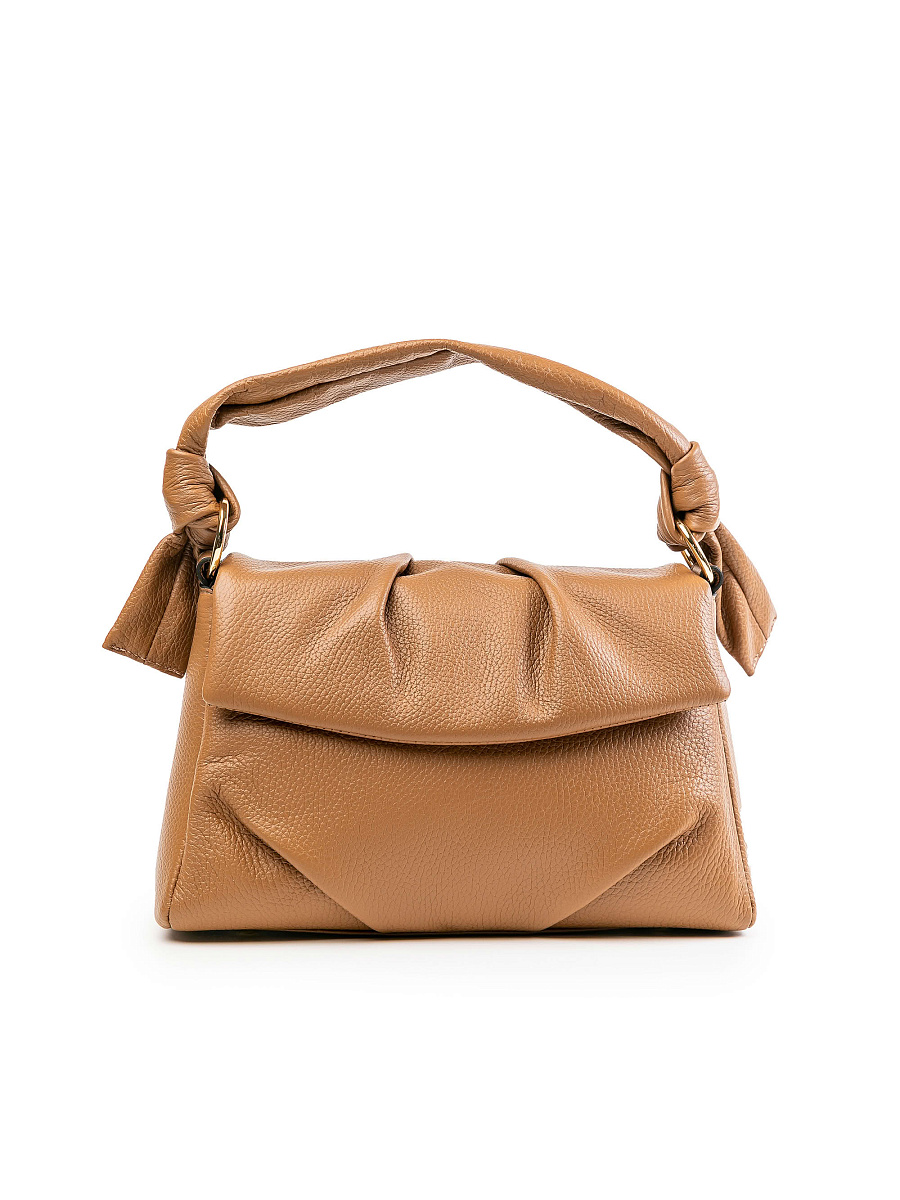 Женская сумка Dr.Koffer из натуральной кожи коричневая