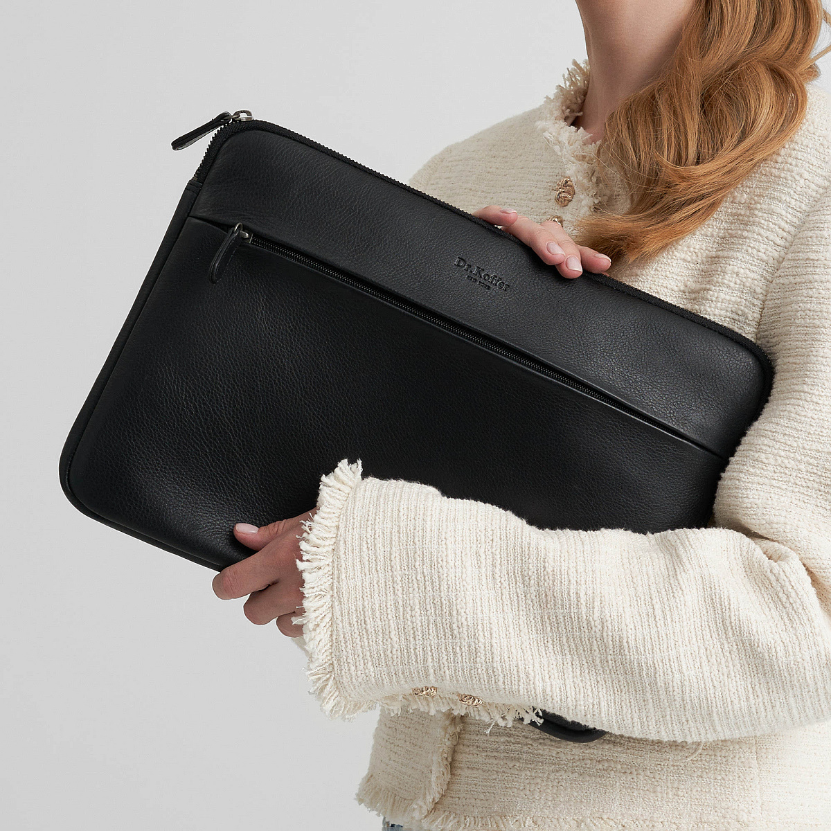 Папка для документов Dr. Koffer из натуральной кожи