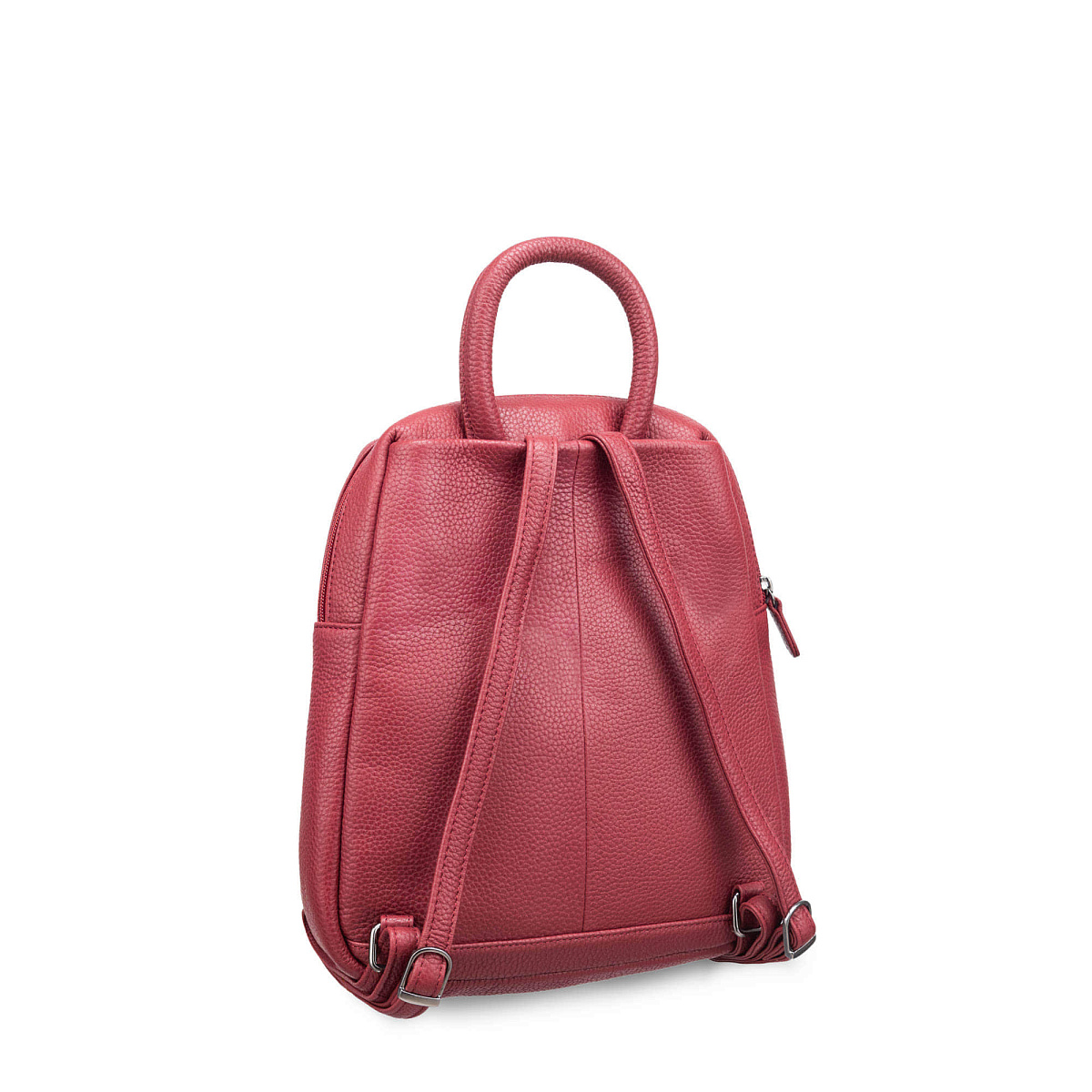 Рюкзак Dr.Koffer из натуральной кожи бордовый