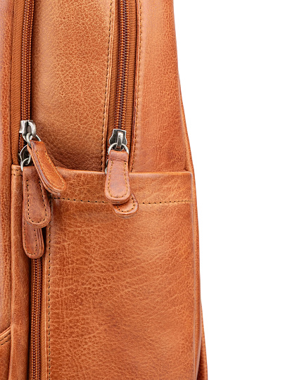 Рюкзак Dr. Koffer из натуральной кожи светло-коричневый