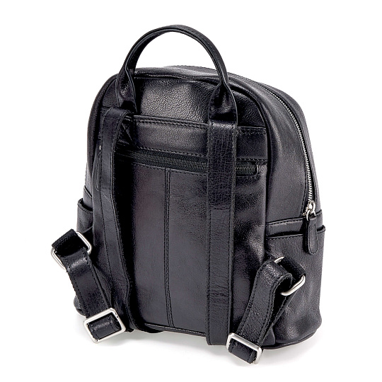 Рюкзак Dr.Koffer из натуральной кожи черный