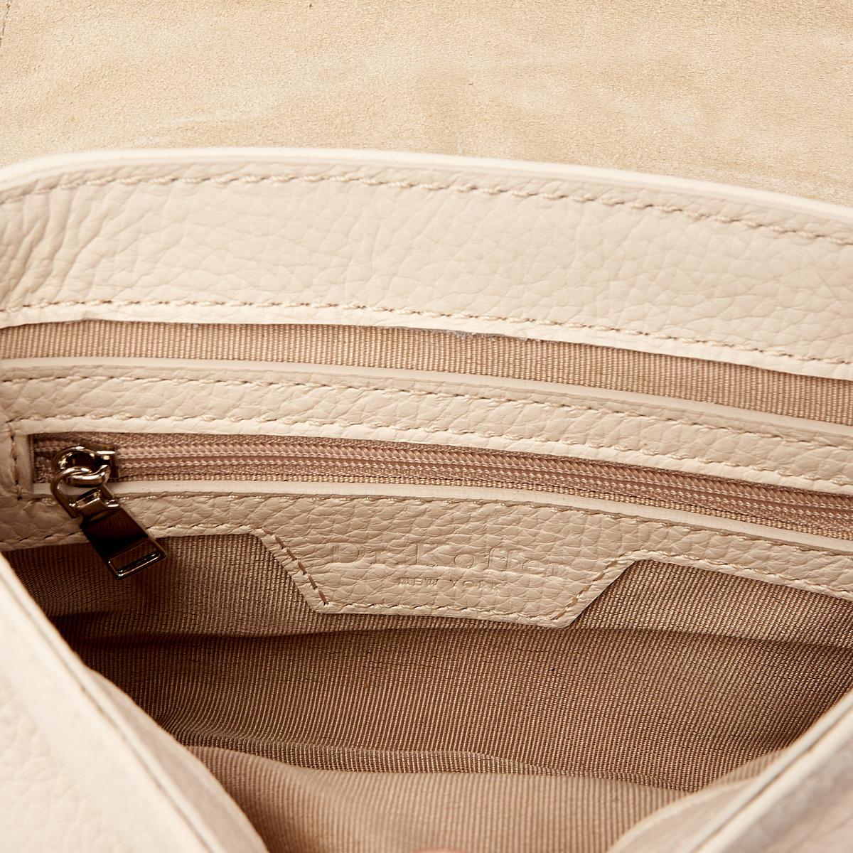 Женская сумка Dr. Koffer из натуральной кожи белая