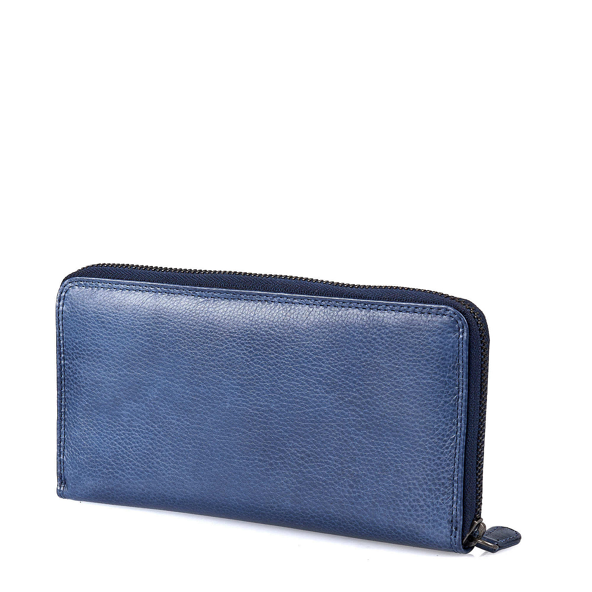 Портмоне Dr.Koffer из натуральной кожи синее