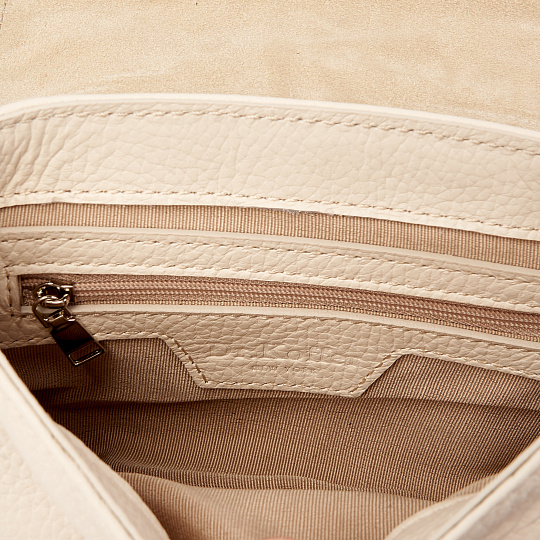 Женская сумка Dr. Koffer из натуральной кожи белая